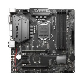 B360MMOR MSI B360M MORTAR Socket LGA 1151 Intel B360 Chipset 8th Generation Core Processors Support DDR4 4x DIMM 4x SATA 6.0Gb/s Micro-ATX Motherboard (Refurbished)