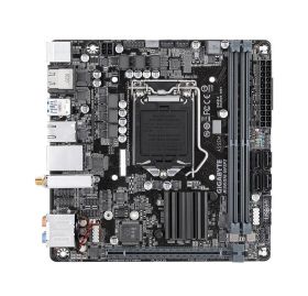 B360N WIFI (rev. 1.0) Gigabyte Socket LGA 1151 Intel B360 Express Chipset 8th Generation Core i7 / i5 / i3 / Pentium / Celeron Processors Support DDR4 2x DIMM 4x SATA 6.0Gb/s Mini-ITX Motherboard (Refurbished)