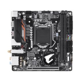 B360NAORUSGAMINGWIFI(rev.1.0) Gigabyte Socket LGA 1151 Intel B360 Express Chipset 8th Generation Core i7 / i5 / i3 / Pentium / Celeron Processors Support DDR4 2x DIMM 4x SATA 6.0Gb/s Mini-ITX Motherboard (Refurbished)