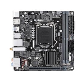 B360N WIFI Gigabyte Socket LGA 1151 Intel B360 Express Chipset 8th Generation Core i7 / i5 / i3 / Pentium / Celeron Processors Support DDR4 2x DIMM 4x SATA 6.0Gb/s Mini-ITX Motherboard (Refurbished)