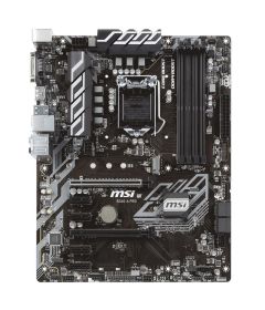 B360APRO MSI B360-A PRO Socket LGA 1151 Intel B360 Chipset 8th Generation Core / Pentium Gold / Celeron Processors Support DDR4 4x DIMM 5x SATA 6.0Gb/s ATX Motherboard (Refurbished)