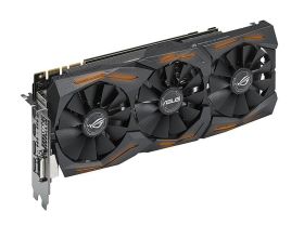 STRIX-GTX1080-A8G-GA ASUS ROGMING Nvidia GeForce GTX 1080 8GB GDDR5X 256-Bit 2x HDMI / 2x DisplayPort / HDCP / DVI-D/ DVI-I PCI-Express 3.0 Video Graphics Card
