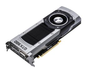 GTX980-4GD5 ASUS Nvidia GeForce GTX 980 4GB GDDR5 256-Bit HDMI / 3x DisplayPort / DVI-I / HDCP Support PCI-Express 3.0 Video Graphics Card