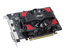 RADEONR7250X2GD5 ASUS R7250X-2GD5 AMD Radeon R7 250x 2GB GDDR5 128-Bit HDMI / DisplayPort / DVI-D / D-Sub HDCP Support PCI-Express 3.0 Video Graphics Card