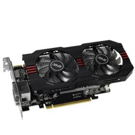 R7260X-OC-2GD5 ASUS AMD Radeon R7 260X 2GB GDDR5 128-Bit HDMI / DisplayPort / DVI-I / DVI-D / HDCP Support PCI-Express 3.0 Video Graphics Card