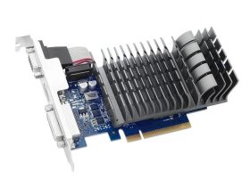 90YV0943-M0NA00 ASUS 710-2-SL Nvidia GeForce GT 710 2GB DDR3 64-Bit HDMI / DVI-D / D-Sub / HDCP Support PCI-Express 2.0 Video Graphics Card
