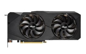 DUAL-RTX2070S-A8G-EVO ASUS Nvidia GeForce RTX 2070 SUPER 8GB GDDR6 256-Bit HDMI / 3x DisplayPort / HDCP Support PCI-Express 3.0 Video Graphics Card