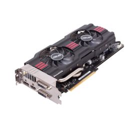 GTX770-DC2OC-2GD5-B2 ASUS GTX770-DC2OC-2GD5 Nvidia GeForce GTX 770 2GB GDDR5 256-Bit HDMI / Display Port / DVI-I / DVI-D / PCI-Express 3.0 Video Graphics Card