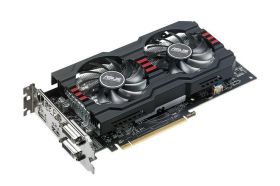 90YV09J5-M0NA00 ASUS RX470-DC2-4G Radeon RX 470 4GB GDDR5 PCI-Express Video Graphics Card