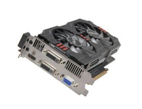 GTX650TI-O-1GD5-A1 ASUS GTX650TI-O-1GD5 Nvidia GeForce GTX 650 Ti 1GB GDDR5 128-Bit HDMI / D-Sub / DVI / HDCP PCI-Express 3.0 Video Graphics Card