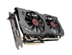 STRIX-GTX980-DC2-4GD5 ASUS Nvidia GeForce GTX 980 4GB GDDR5 256-Bit HDMI / 3x DisplayPort / DVI / HDCP Support PCI-Express 3.0 Video Graphics Card