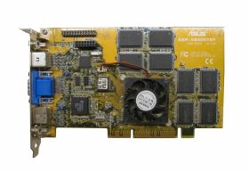 AGP-V3400TNT ASUS Nvidia Riva TNT 16MB AGP 2x Video Graphics Card