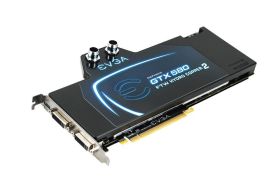015-P3-1589-ER EVGA GeForce GTX 580 FTW Hydro Copper 2 1536MB GDDR5 384-Bit PCI Express x16 2.0 Video Graphics Card