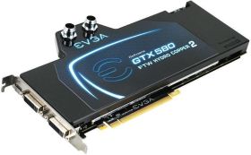 03G-P3-1591-AR EVGA GeForce GTX 580 Hydro Copper 2 3GB GDDR5 384-Bit HDCP Ready/ SLI Support PCI-Express 2.0 x16 Video Graphics Card