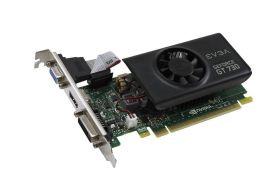 01GP33731L1 EVGA Nvidia GeForce GT 730 1GB GDDR5 64-Bit PCI-Express 2.0 HDMI / DVI-D Low Profile Video Graphics Card