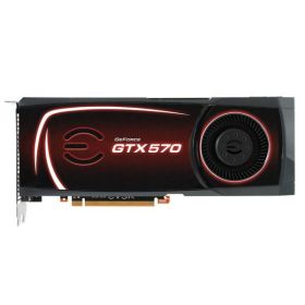 012-P3-1570-AR EVGA Nvidia GeForce GTX 570 (Fermi) 1280MB GDDR5 320-Bit Mini HDMI / Dual DVI / HDCP Ready SLI Support PCI-Express 2.0 x16 Video Graphics Card
