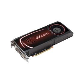 012-P3-1570-BR EVGA Nvidia GeForce GTX 570 (Fermi) 1280MB GDDR5 320-Bit Mini HDMI / Dual DVI / HDCP Ready SLI Support PCI-Express 2.0 x16 Video Graphics Card