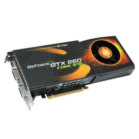 896-P3-1250-RX EVGA Nvidia GeForce GTX 260 896MB DDR3 448-Bit HDMI / Dual DVI / HDTV-Out PCI-Express 3.0 x16 Video Graphics Card