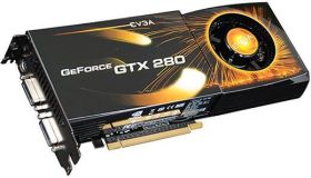 01G-P3-1282-B3 EVGA nVidia GeForce GTX 280 Superclocked 1GB DDR3 PCI Express Dual DVI/ HDCP Support Video Graphics Card