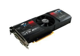 017-P3-1296-ER EVGA GeForce GTX295 Superclocked 1792MB 896-Bit DDR3 PCI Express 2.0 x16 Dual DVI Video Graphics Card