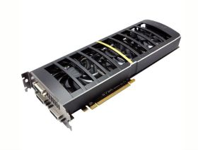 02G-P3-1387 EVGA Nvidia GeForce GTX 460 2Win (Fermi) 2GB GDDR5 512-Bit Mini HDMI / DVI PCI-Express 2.0 x16 Video Graphics Card