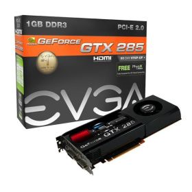 01G-P3-1281-ER EVGA GeForce GTX 285 1GB 512-Bit GDDR3 PCI Express 2.0 x16 HDCP Ready SLI Support Video Graphics Card