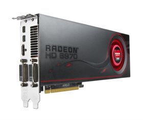 109-C20447-00P Nvidia Radeon HD 6970 2GB GDDR5 256-Bit Dual DVI / Dual Mini DisplayPort / HDMI / HDCP Ready/ CrossFireX Support PCI-Express 2.1 x16 Video Graphics Card