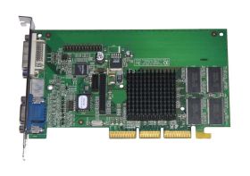 P38BB03 Nvidia GeForce2mx 200 Agp Graphics Card With Tv Connector