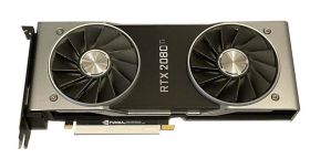 9001G1502530000 Nvidia 11GB GeForce RTX 2080 Ti Founders Edition PCI Express 4.0 x1 Video Graphics Card