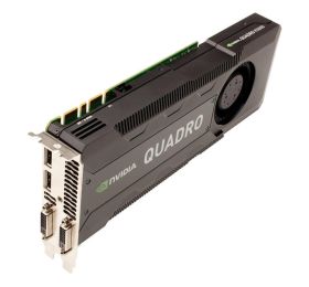 VCQK5000T PNY Nvidia Quadro K5000 4GB GDDR5 256-Bit / DisplayPort / DVI-I PCI-Express 2.0 x16 Video Graphics Card