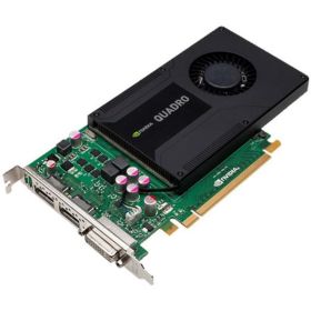 VCQK2000-PB PNY Quadro K2000 2GB 128-Bit GDDR5 Dual Link DVI/ DisplayPort PCI Express 2.0 x16 Video Graphics Card