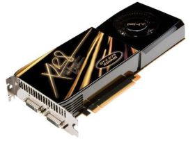 VCGGTX275XPB PNY nVidia GeForce GTX 275 896MB 448-Bit GDDR3 2268MHz PCI Express 2.0 DVIx2 S-Video HDTV Video Graphics Card