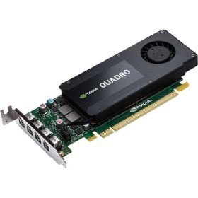 VCQK1200DP-PB_BIN1 PNY Quadro K1200 4GB 128-bit GDDR5 PCI Express 2.0 x16 4x Mini DisplayPort Low Profile Video Graphics Card