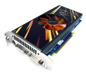 VCGGTS2501XPB PNY nVidia GeForce GTS 250 1GB 256-Bit DDR3 PCI Express 2.0 x16 Dual DVI/ HDCP Ready/ SLI Support Video Graphics Card
