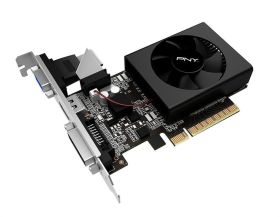 VCGGT7102XPB-C3 PNY VCGGT7102XPB Nvidia GeForce GT 710 2GB DDR3 64-Bit PCI-Express 2.0 x8 Low-Profile Single Video Graphics Card