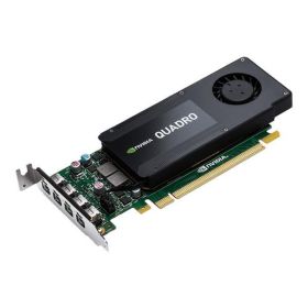 VCQK1200DVI-PB PNY Quadro K1200 4GB GDDR5 128-Bit PCI Express x16 4x Mini DisplayPort/ DVI-D Low Profile Video Graphics Card