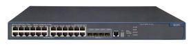 3CRS48G-24P-91-US 3Com 4800G PWR 24-Ports 10/100/1000Base-T Gigabit Ethernet Layer 3 Managed PoE Switch with 4x SFP (mini-GBIC) Ports and 2x XFP Ports (Refurbished)