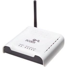 3CRWER101U-75 3Com Wireless 11g Cable/DSL Router 4 x 10/100Base-TX LAN, 1 x 10/100Base-TX WAN IEEE 802.11b/g (Refurbished)