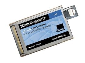 3CXFE575CT 3Com 10/100 LAN PCMCIA Card with XJack Connector