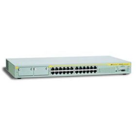 AT-8524M-10 Allied Telesis 24t 10/100Base-TX Plus 2 Mod Bays L2+ Switch (Refurbished)