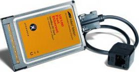 AT-2800TX Allied Telesis 32 Bit CardBus LAN Adapter PC Card 1 x RJ-45 10/100Base-TX