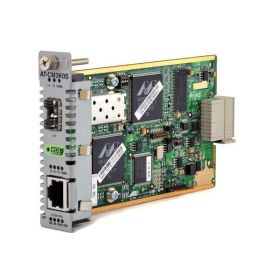 AT-CM3KOS Allied Telesis 10/100/1000BaseT Gigabit Ethernet SFP Media Converter