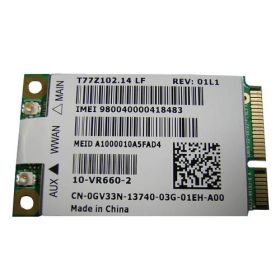 GV33N-06 Dell Wireless PCie Card Gps Gsm T77z210.14 Wwan Network Adapter
