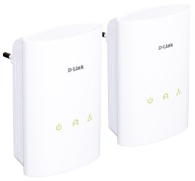 DHP-307AV D-Link Powerline Starter Kit 1 x Network (RJ-45) HomePlug AV Fast Ethernet