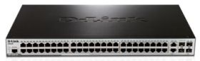 DES-3200-52 D-Link 48-Ports Fast Ethernet Managed L2 Switch 4 Gigabit Combo Base-T/SFP Ports (Refurbished)
