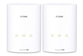 DHP-501AV D-Link 10/100/1000 PowerLine AV 500 Adapter Starter Kit (Refurbished)