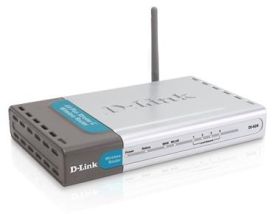 DI-624M D-Link Super G with MIMO Wireless Router 4 x LAN 1 x WAN (Refurbished)