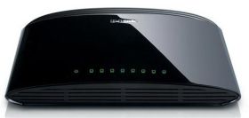 DES-1008E-A1 D-Link 8-Ports x 10/100Base-TX Fast Ethernet Switch (Refurbished)