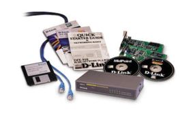DFE-910 D-Link 10/100 5-Port Networking Kit (Refurbished)