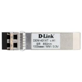 DEM-431XT D-Link 10Gbps 10GBase-SR Multi-mode Fiber 300m 850nm Duplex LC Connector SFP+ Transceiver Module